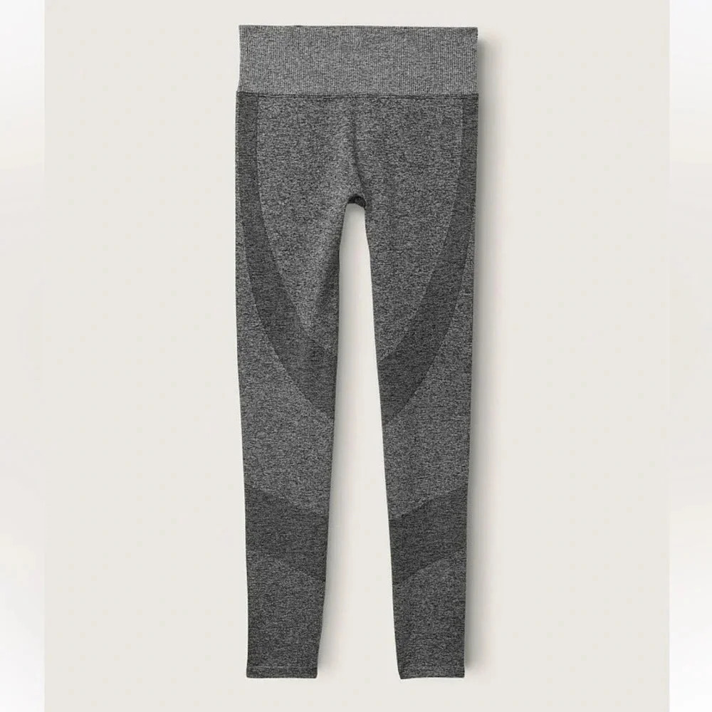 Victoria’s Secret Pink Seamless gray High Waist Full Length Workout leggings